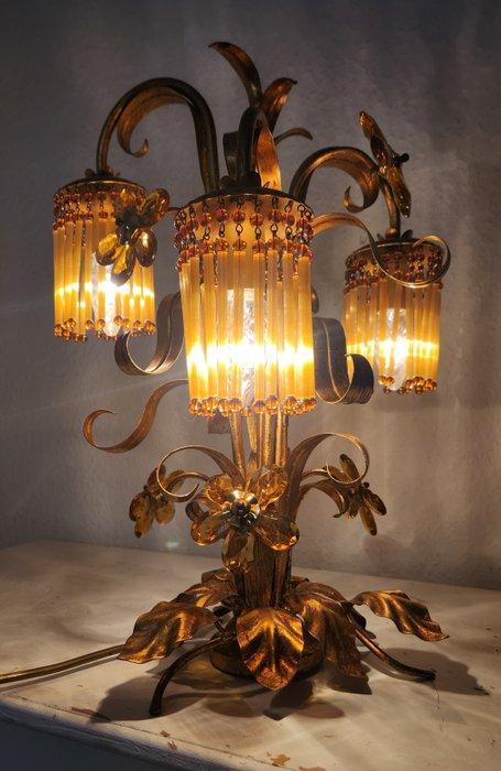 Biasca Leuchten - Biasca - Staande lamp - Glas, Kristal,, Antiek en Kunst, Antiek | Overige Antiek