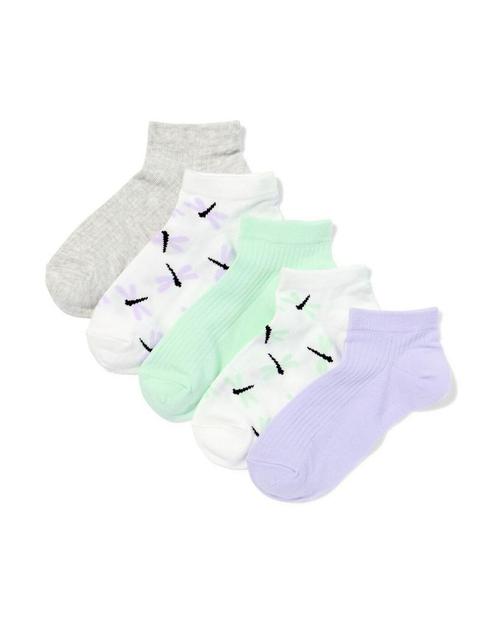 HEMA Dames enkelsokken libelle - 5 paar wit 2+1 gratis, Kleding | Dames, Sokken en Kousen, Nieuw, Verzenden