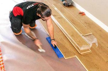 Laat uw PVC, laminaat of houten vloer leggen door Woodstep beschikbaar voor biedingen