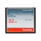 SanDisk Ultra 32GB CF Kaart, Audio, Tv en Foto, Fotografie | Geheugenkaarten, Verzenden, Nieuw