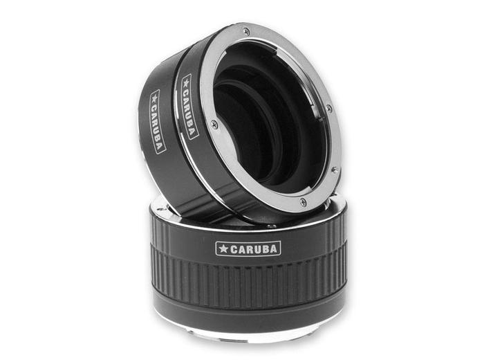 Caruba Tussenringen set voor Nikon Chroom (versie II), Audio, Tv en Foto, Fotografie | Lenzen en Objectieven, Overige typen, Nieuw