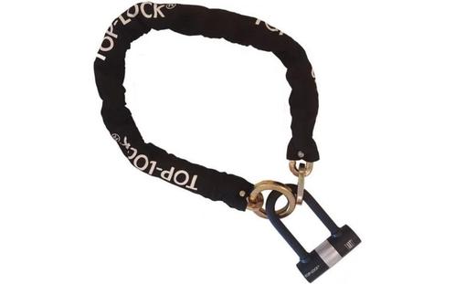 Kettingslot TopLock ART4 - 120cm - Loop + verlengd U-Slot, Fietsen en Brommers, Fietsaccessoires | Fietssloten, Verzenden