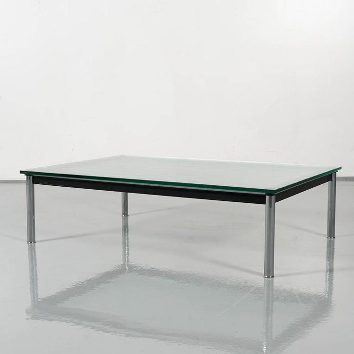 Salontafel Solidesk -  Glas - 120 x 80 cm, Huis en Inrichting, Tafels | Salontafels, Ophalen of Verzenden