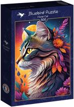Floral Cat Puzzel (500 stukjes) | Bluebird Puzzle - Puzzels, Verzenden, Nieuw