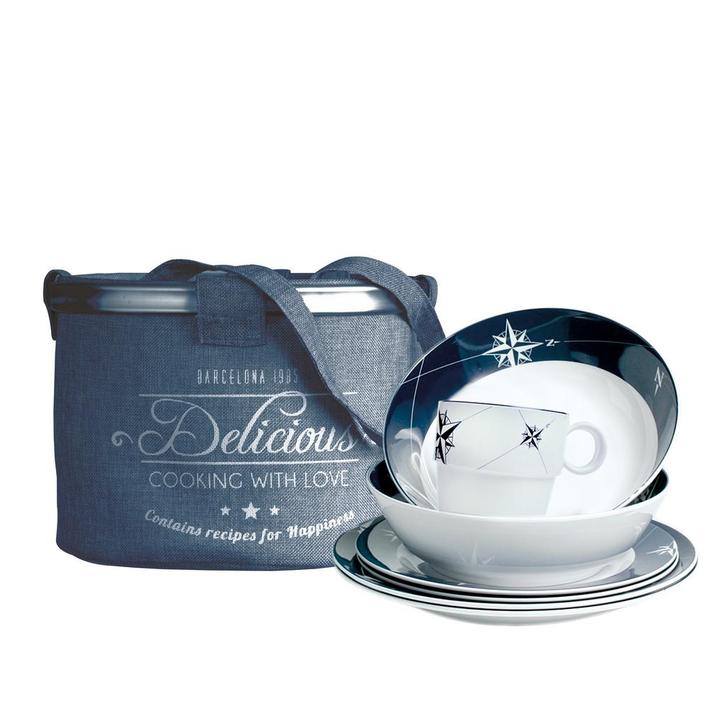 15-Delige bootservies-set Northwind, Watersport en Boten, Navigatiemiddelen en Scheepselektronica, Nieuw, Ophalen of Verzenden