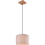 LED Hanglamp - Trion Elmo - E27 Fitting - 1-lichts - Rond -, Huis en Inrichting, Ophalen of Verzenden, Nieuw, Metaal