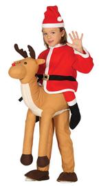 Kerst Carry Me Rudolf Kind, Kinderen en Baby's, Carnavalskleding en Verkleedspullen, Nieuw, Verzenden