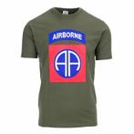 T-shirt 82nd Airborne big logo - Maat S, Verzenden, Nieuw