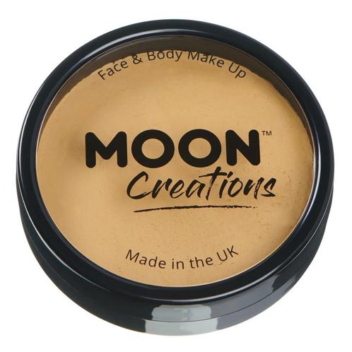 Moon Creations Pro Face Paint Cake Pots Golden Sand 36g, Hobby en Vrije tijd, Feestartikelen, Nieuw, Verzenden