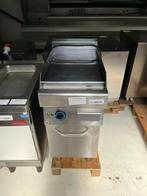 RVS staande Elektrische Bakplaat (glad) Chrome 380V, Ophalen of Verzenden, Gebruikt