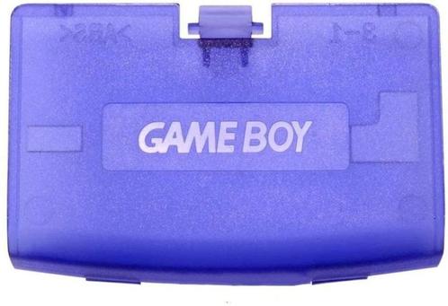 Game Boy Advance Batterijklepje Transparent Blauw (Third..., Spelcomputers en Games, Spelcomputers | Nintendo Game Boy, Zo goed als nieuw