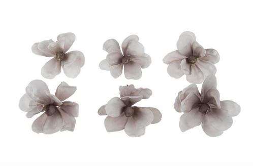 Anemoon foambloem 6 cm. Grey/White 6 stuks Anemoon, Huis en Inrichting, Woonaccessoires | Kunstplanten en Kunstbloemen, Nieuw