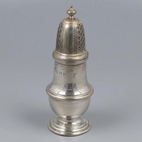 Wakely & Wheeler Peperbus NO RESERVE - Strooier - .925, Antiek en Kunst, Antiek | Goud en Zilver