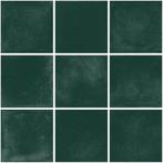 Mozaiek Tegel Kasba 29,7x29,7 cm Mat Forest Green (Prijs per, Doe-het-zelf en Verbouw, Tegels, Ophalen of Verzenden, Nieuw