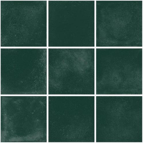 Mozaiek Tegel Kasba 29,7x29,7 cm Mat Forest Green (Prijs per, Doe-het-zelf en Verbouw, Tegels, Ophalen of Verzenden