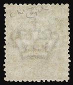 Italië 1889 - Umberto, donkergroen 5 cent embleem, goed, Gestempeld