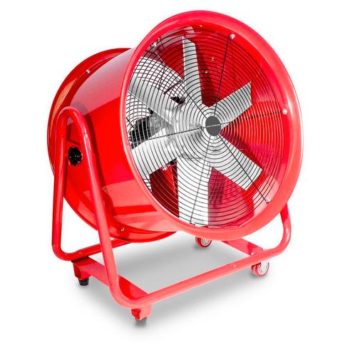 Mobiele ventilator op wielen 2200W 3x400V MW Tools, Doe-het-zelf en Verbouw, Ventilatie en Afzuiging, Ophalen of Verzenden