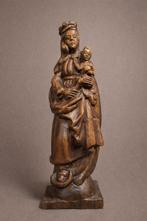 Beeld, Heilige Maria met kindje Jezus - 41.5 cm - Hout