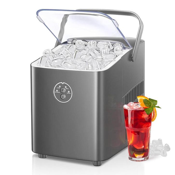 IJsblokjesmachine – 14kg/24 uur – IJsmachine - IJsblokjesmak, Witgoed en Apparatuur, IJsmachines, Zo goed als nieuw, Verzenden