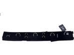 Longeerband met ringen Zwart, Verzenden, Nieuw