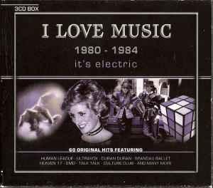 cd - Various - I Love Music 1980 - 1984 (Its Electric), Cd's en Dvd's, Cd's | Overige Cd's, Zo goed als nieuw, Verzenden
