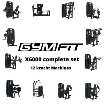 GymFit Luxury-Line Complete set | 12 Kracht Machines