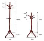 Houten Vintage Kapstok – Vrijstaande Boomkapstok voor Hal, Huis en Inrichting, Woonaccessoires | Kapstokken, Verzenden, Nieuw