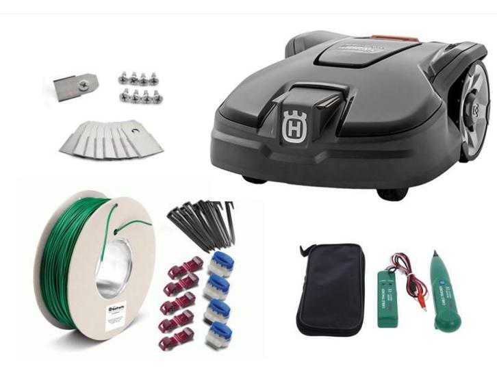 Husqvarna Automower 310 met gratis installatiepakket, Tuin en Terras, Robotmaaiers, Nieuw, Bestuurbaar via app, 20 tot 25 cm, Ophalen of Verzenden