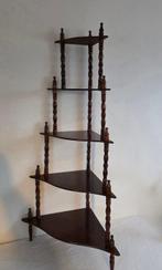 Plank - Mahonie - hoekplank, Antiek en Kunst, Curiosa en Brocante