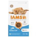 Iams For Vitality Adult Cat Ocean Fish 3kg, Nieuw, Ophalen of Verzenden
