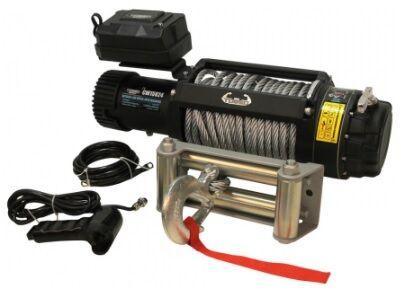 Elektrische lier 24V 6804kg Prof., Auto diversen, Autogereedschap, Nieuw, Verzenden