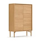 *WOONWINKEL* Kave Home Lenon Eiken Kast Retro Design, Huis en Inrichting, Kasten | Wandmeubels, Verzenden, Nieuw