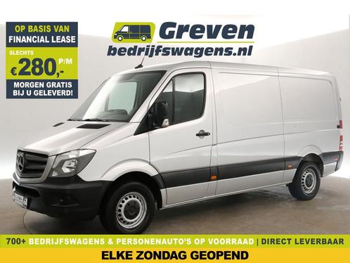 Mercedes-Benz Sprinter 314 CDI L2H1 143PK Airco €280pm, Auto's, Bestelauto's, Handgeschakeld, Diesel, Zilver of Grijs, Mercedes-Benz