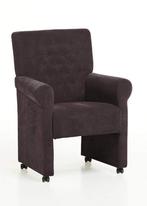 Eetkamerstoel Epe - eetkamerstoelen - Bruin, Nieuw, Bruin, Stof