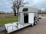 2-paards mentrailer uit 2009! Opknapper!, Dieren en Toebehoren, Paarden en Pony's | Trailers en Aanhangwagens, Ophalen, Nieuw