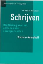 Schrijven 9789001801809 A.F. Snoeck Henkemans, Boeken, Verzenden, Gelezen, A.F. Snoeck Henkemans