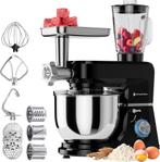 2dekans | KitchenBrothers Keukenmachine – Incl. Accessoires, Witgoed en Apparatuur, Keukenmixers, Ophalen of Verzenden, Zo goed als nieuw