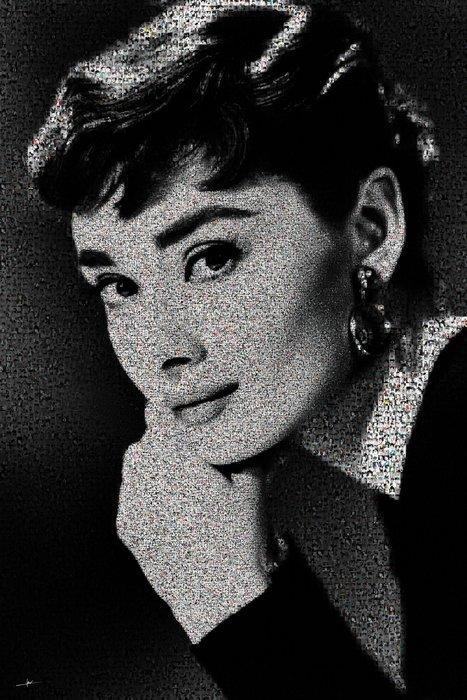 David Law - Crypto Audrey Hepburn II, Antiek en Kunst, Kunst | Designobjecten