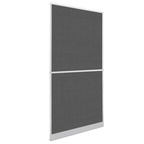 vidaXL Hordeur met scharnieren 100x215 cm wit, Doe-het-zelf en Verbouw, Deuren en Horren, Nieuw, Verzenden