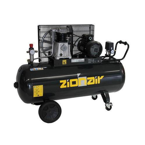 Compressor 3KW 400V 10bar 200ltr tank, Zakelijke goederen, Machines en Bouw | Pompen en Compressoren, Verzenden