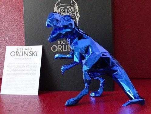 Richard Orlinski (1966) - T-Rex Spirit (Blue Electric, Antiek en Kunst, Kunst | Schilderijen | Modern