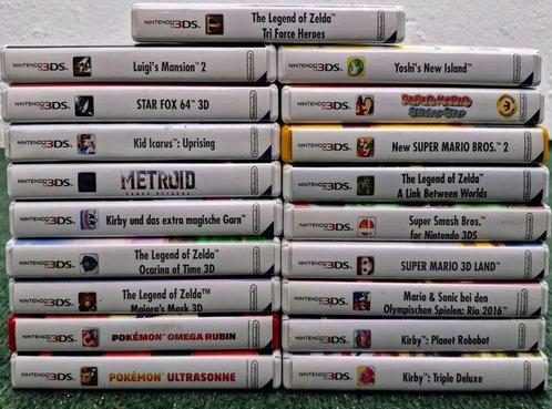 Nintendo - 2DS XL - with 3DS Top Games lot - Zelda, Mario,, Spelcomputers en Games, Spelcomputers | Overige Accessoires