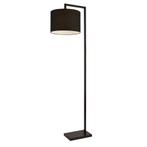 Vloerlamp staande lamp Dusseldorf 161 cm E27 zwart, Huis en Inrichting, Lampen | Vloerlampen, Verzenden, Nieuw