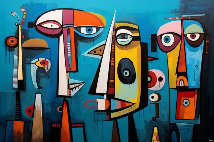 Felix van Horst - Surreal Stares (XXL), Antiek en Kunst, Kunst | Designobjecten