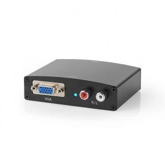 HDMI naar VGA adapter | Nedis (2 x Tulp, Full HD, 3D), Audio, Tv en Foto, Audiokabels en Televisiekabels, Nieuw, Verzenden