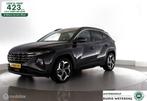 Zakelijke Lease |  Hyundai Tucson 1.6 T-GDI 266pk PHEV pano|, Auto's, Automaat, Stof, Gebruikt, Zwart