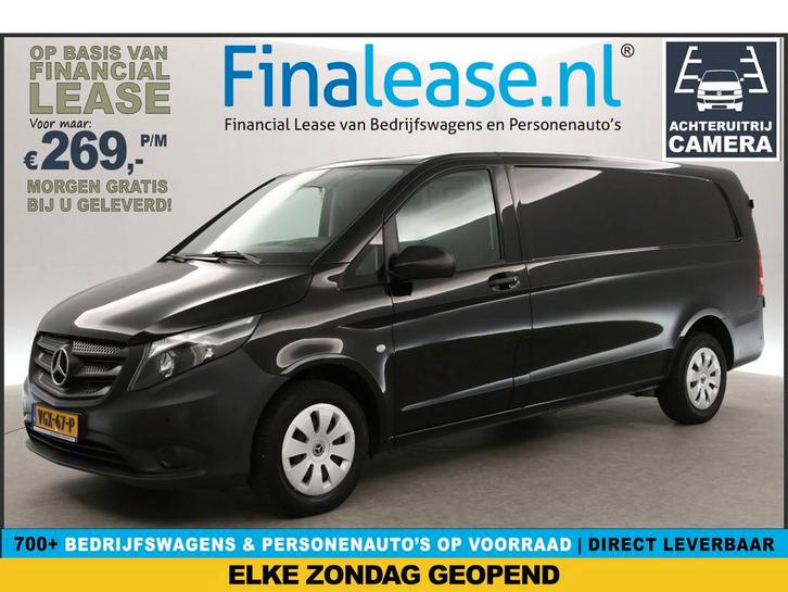 Mercedes-Benz Vito CDI Extra Lang | Airco | Cruise | Camera, Auto's, Bestelauto's, Lease, Handgeschakeld, Diesel, Achteruitrijcamera