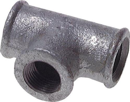 Rp 1/2 Verzinkt Gietijzeren T-stuk 25 Bar [5 Stuks], Doe-het-zelf en Verbouw, Overige Doe-het-zelf en Verbouw, Nieuw, Verzenden