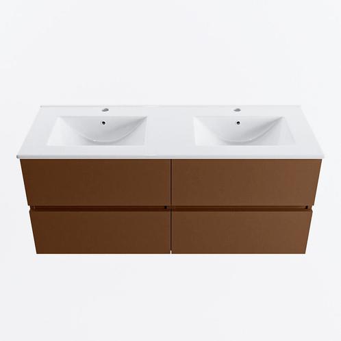 MONDIAZ VICA 120cm badmeubel onderkast Rust 4 lades., Doe-het-zelf en Verbouw, Sanitair, Bad, Nieuw, Ophalen of Verzenden