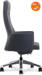 Style Bureaustoel - NIEUW - Coupon leer - Aluminium voetkrui, Werkplek, Ophalen of Verzenden, Nieuw zonder verpakking, Stoel